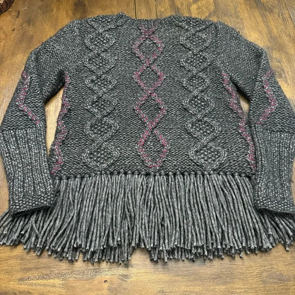 NWOT Indigenous Fair Trade Peru alpaca cotton sweater. Small. - Picture 9 of 9